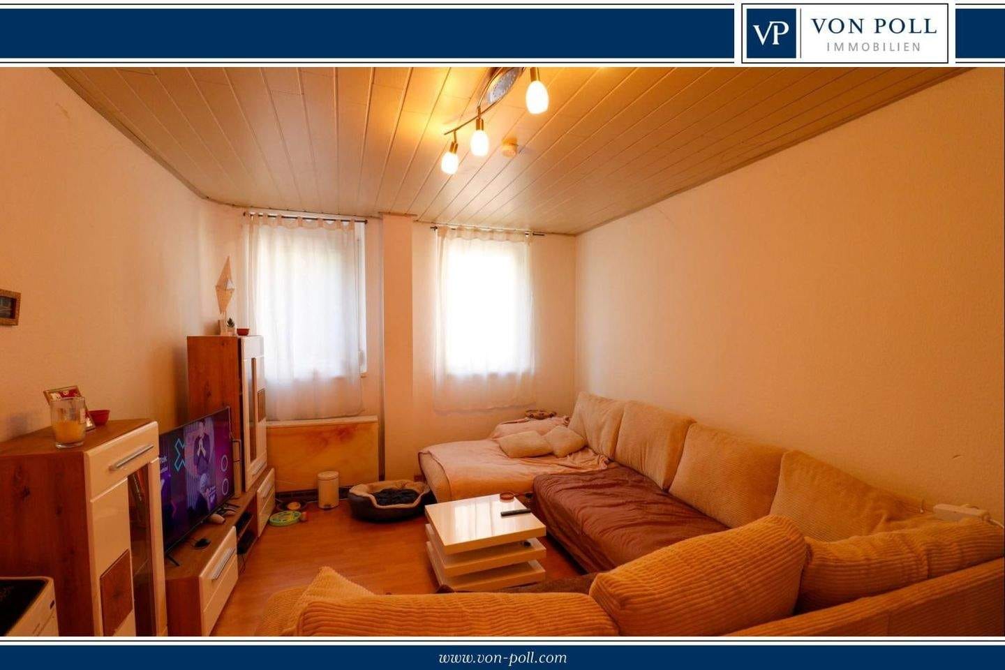 Immobilie in Ubstadt-Weiher - Attraktive Kapitalanlage in guter Lage - Gepflegte 3-Zimmer-Wohnung mit Gartenanteil und Stellplatz - Bild 0