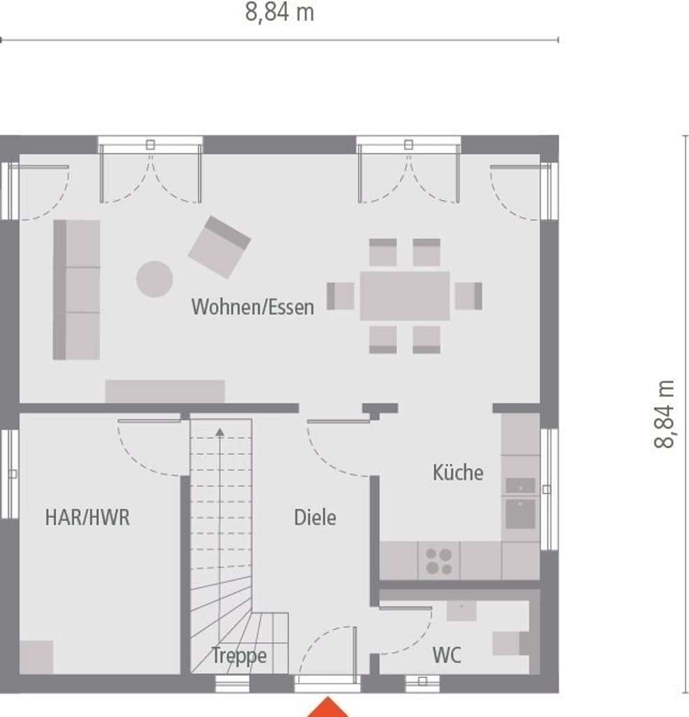 Immobilie in Kümmersbruck - WOHNLICHE STADTVILLA MIT KLAREN FORMEN - Bild 2