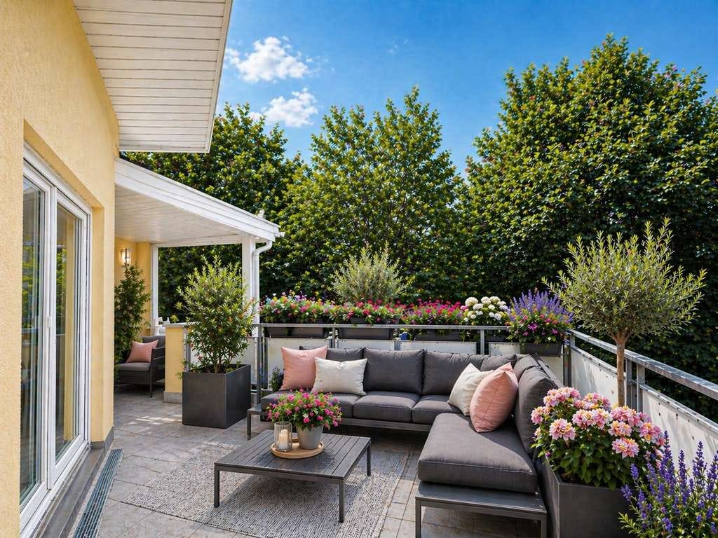 Immobilie in Hohenbrunn - Kapitalanlage in Ottobrunn: 2-Zimmer-Wohnung mit XXL-Dachterrasse, Südloggia und TG - Bild 0