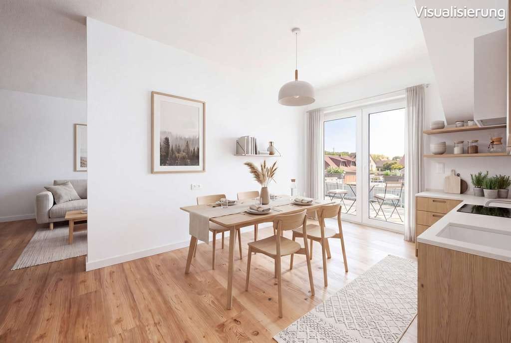 Immobilie in Eystrup - Letzte verfügbare 3-Zimmer-Neubauwohnung mit Balkon - Bild 3