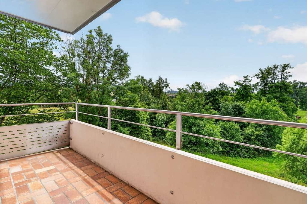 Immobilie in Ettenheim - Gepflegte 2-Zi-ETW mit Balkon und traumhaftem Weitblick ins Grüne - Bild 1