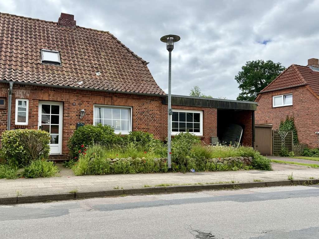 Immobilie in Niebüll - Doppelhaushälfte mit Südgarten - Bild 0
