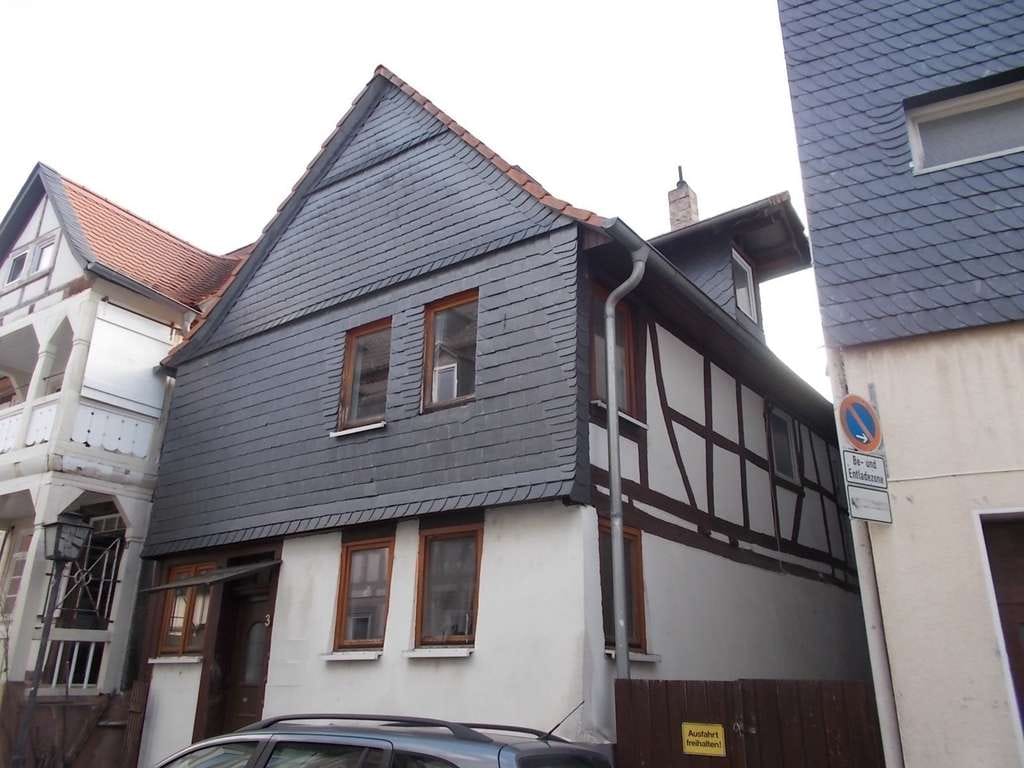 Immobilie in Ortenberg - Günstig ins Eigenheim! Fachwerkhaus in Ortenberg - Bild 1