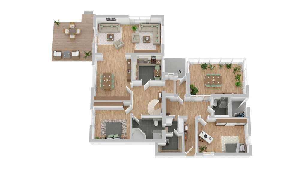 Immobilie in Oeversee - Sehr gepflegtes Haus mit optionaler 1,9 ha Hauskoppel und großer Garage/Werkstatt an der Treene - Bild 4