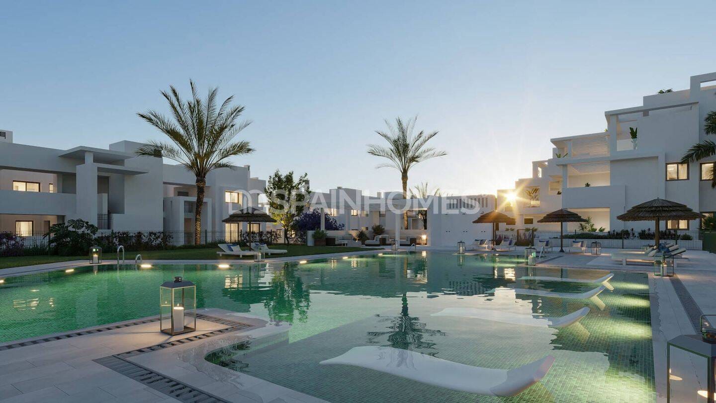 Immobilie in Ahlden - Wohnungen mit Meerblick in einem strandnahen Komplex in Estepona - Bild 0
