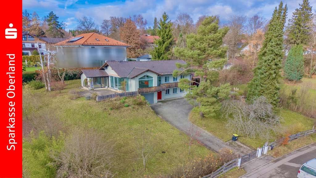 Immobilie in Icking - Einzigartiges Einfamilienhaus mit traumhafter Aussicht!
- Angebotsverfahren - - Bild 0