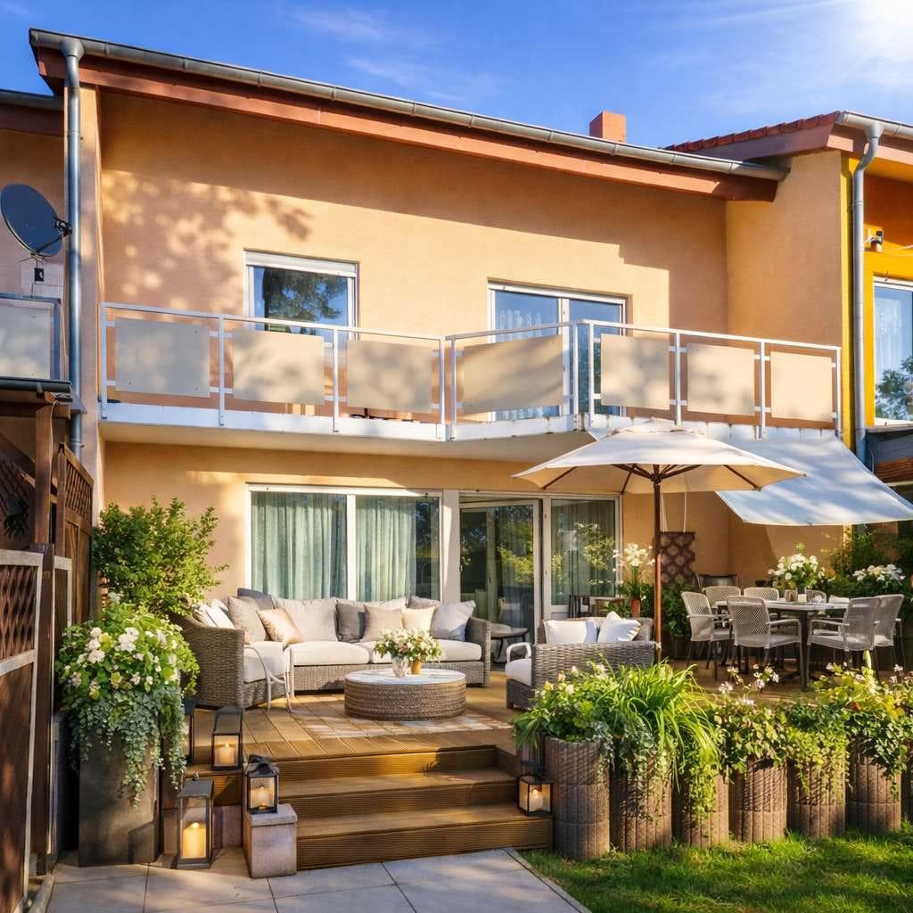 Immobilie in Hügelsheim - Stilvolles Familienrefugium mit Garten, Terrasse und zwei Stellplätzen - Bild 0