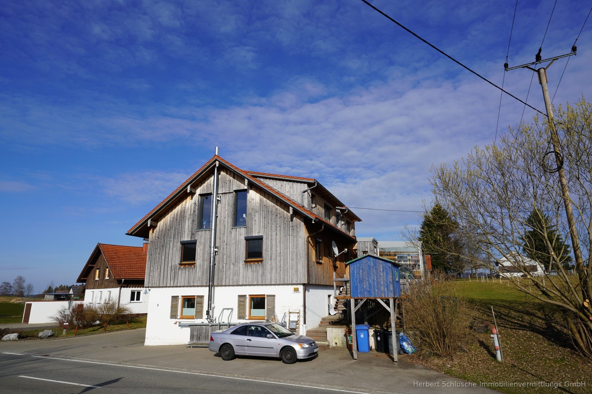 Immobilie in Maierhöfen - Haus im Haus in modernisierten ehemaliger Sennerei mit viel Wohn.- und Nutzflächen in KFW 55 Standard - Bild 0