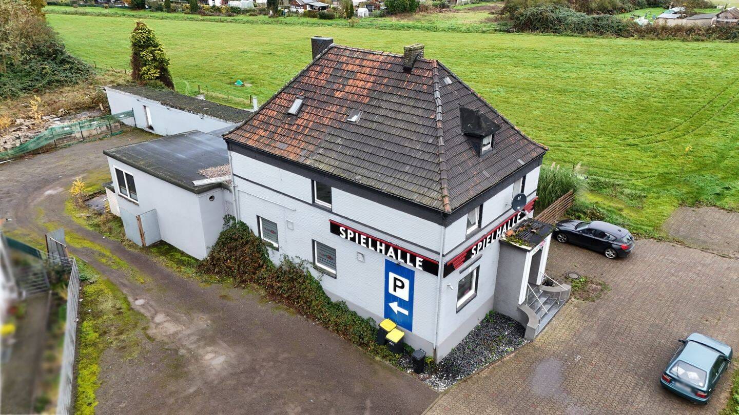 Immobilie in Kerken - Attraktive Gewerbeimmobilie mit Spielhalle und Wohnung - Bild 0