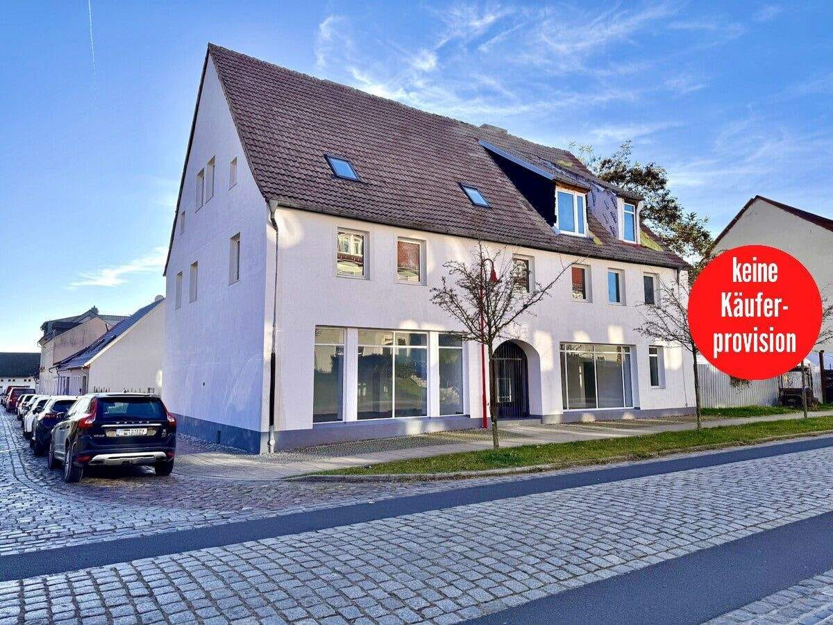Immobilie in Gartz (Oder) - HORN IMMOBILIEN ++ Wohn- und Geschäftshaus in Gartz (Oder) zur freien Gestaltung - Bild 0