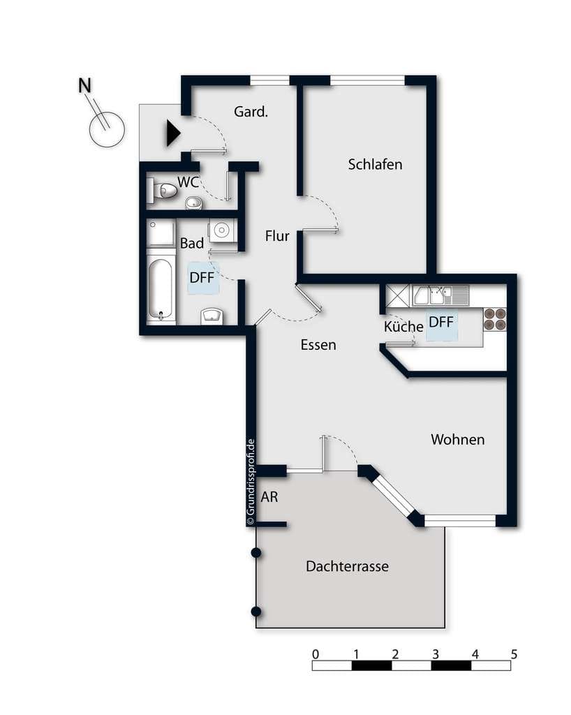 Immobilie in Tamm - Gemütlichkeit im "Penthouse-Stil" - Bild 1