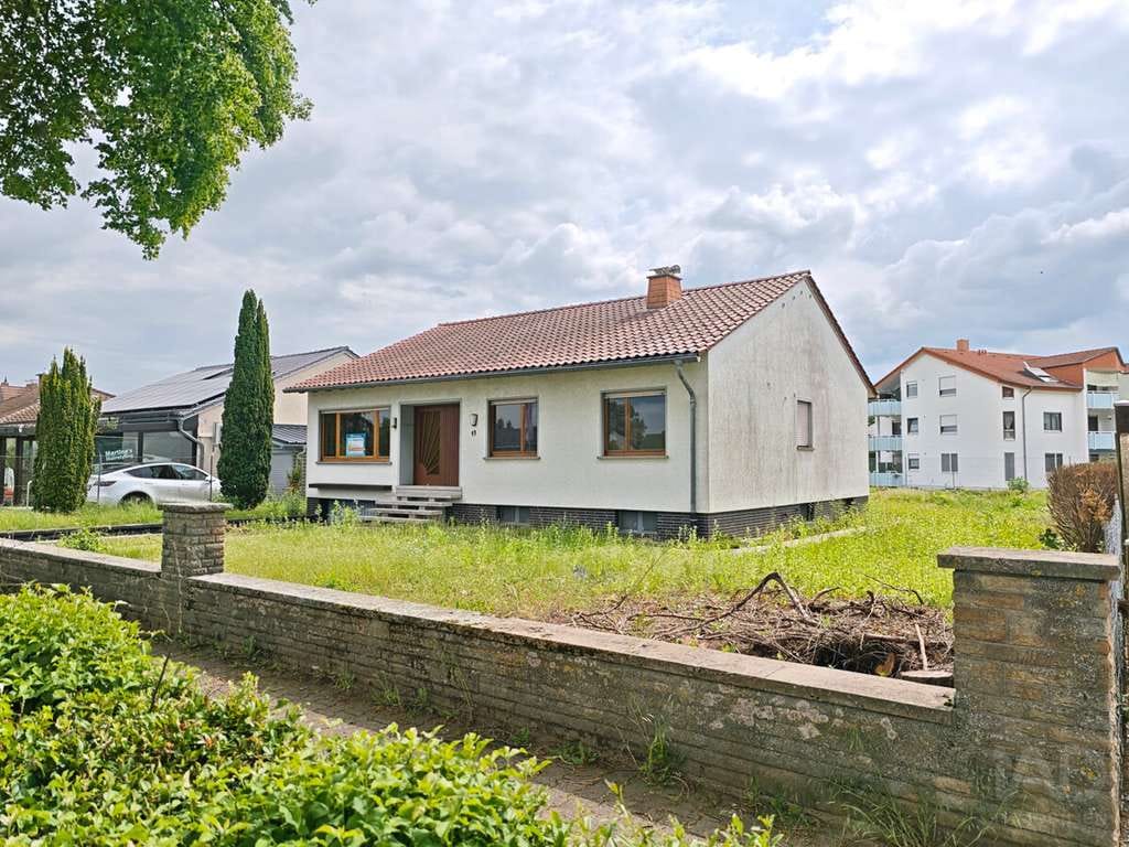 Immobilie in Gensingen - Renovierungsbedürftiger Bungalow in Gensingen 
Gute Basis zum TOP-Preis - Bild 1