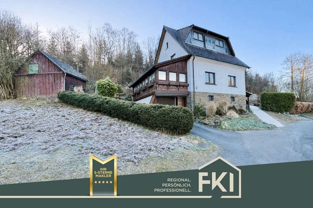 Immobilie in Niederfischbach - **Gepflegtes Einfamilienhaus mit Garten und Garage in Niederfischbach** - Bild 0