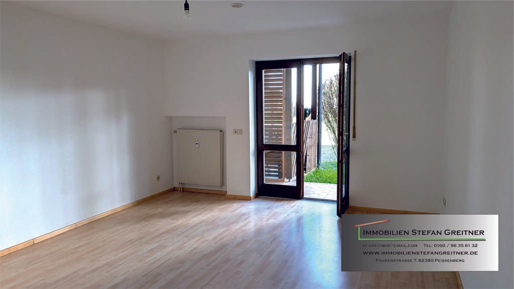 Immobilie in Peißenberg - Modernes und saniertes 1-Zimmer Appartement in Peißenberg zu verkaufen - Bild 0