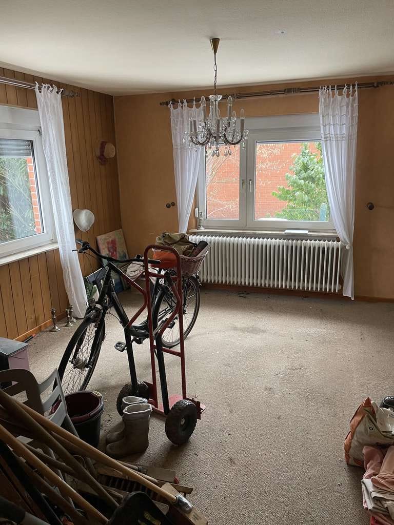 Immobilie in Bücken - Kleines Bauernhaus mit Scheune, Garagenanbau und großer Weide Zwecks Tierhalrung/Pferdehaltung - Bild 0