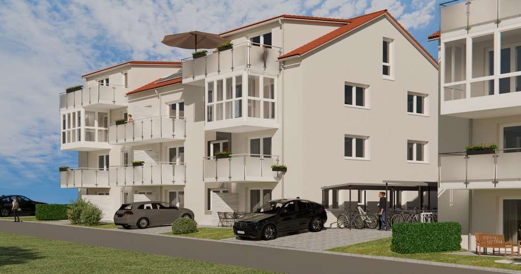 Immobilie in Eutingen im Gäu - Neubauwohnung W3 EG Weizenstraße 4 in Eutingen im Gäu - Bild 2