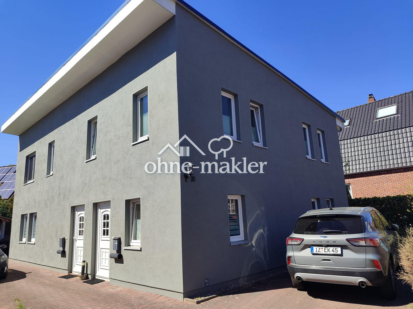 Immobilie in Kellinghusen - Charmantes Zweifamilienhaus mit zwei separaten Wohneinheiten - Bild 0