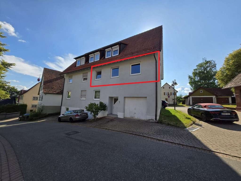 Immobilie in Wildberg - Modernisierte 4-Zimmerwohnung mit Einbauküche in ruhiger Lage von Effringen zu verkaufen... - Bild 0