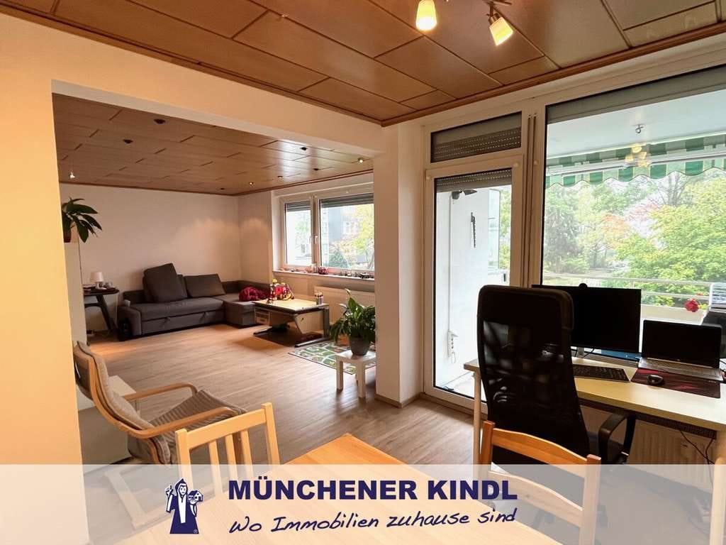 Immobilie in Ottobrunn - Attraktive Kapitalanlage: 3-Zimmer-ETW, 1. Etage, ca. 84 m² mit Balkon, Außen- und TG-Stellplatz - Bild 0