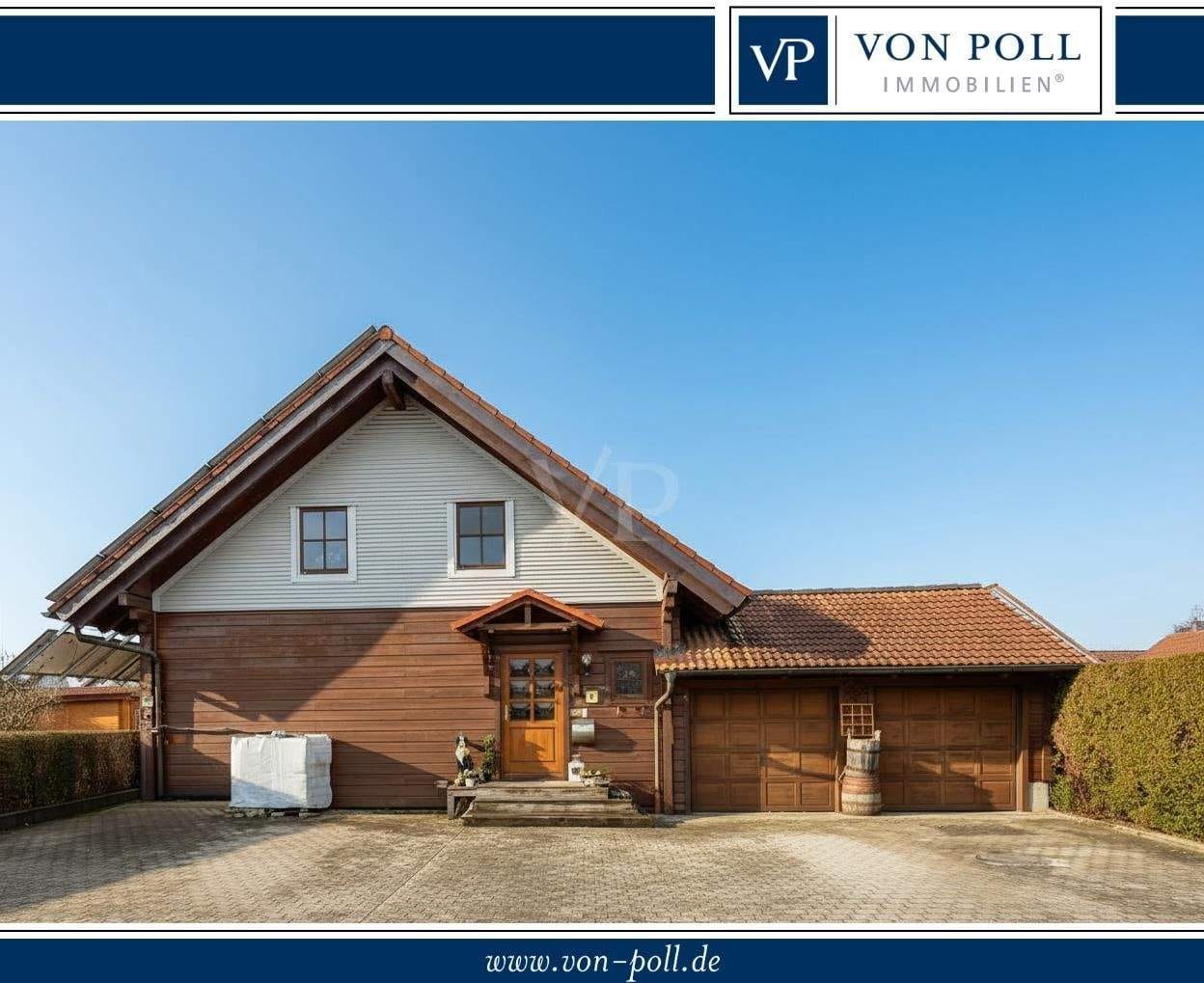 Immobilie in Kirchdorf an der Iller - Blockhaus Einfamilienhaus mit Einliegerwohnung - Bild 0