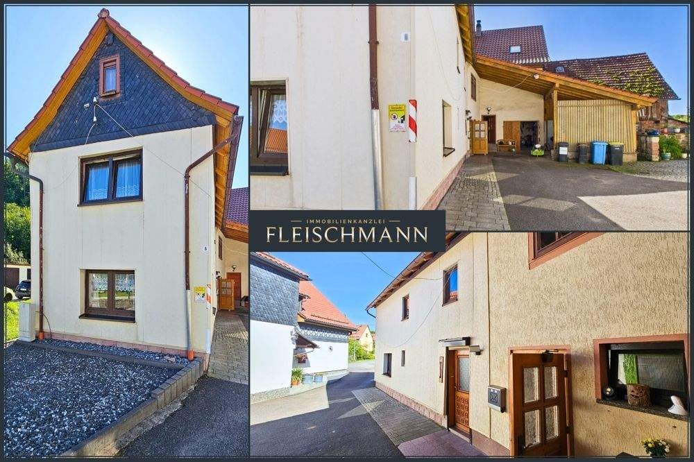 Immobilie in Schmeheim - Charmantes Fachwerkhaus mit saniertem Wohnbereich, Terrasse und vielfältigem Gestaltungspotenzial - Bild 4