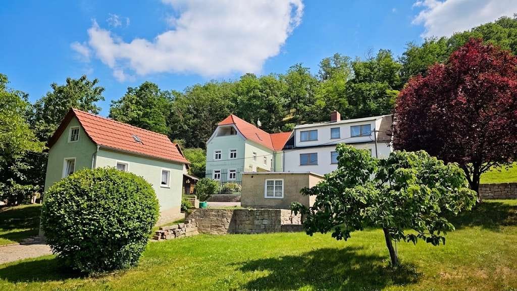 Immobilie in Diera-Zehren - Idyllisches Zweifamilienhaus an der Sächsischen Weinstraße! - Bild 1