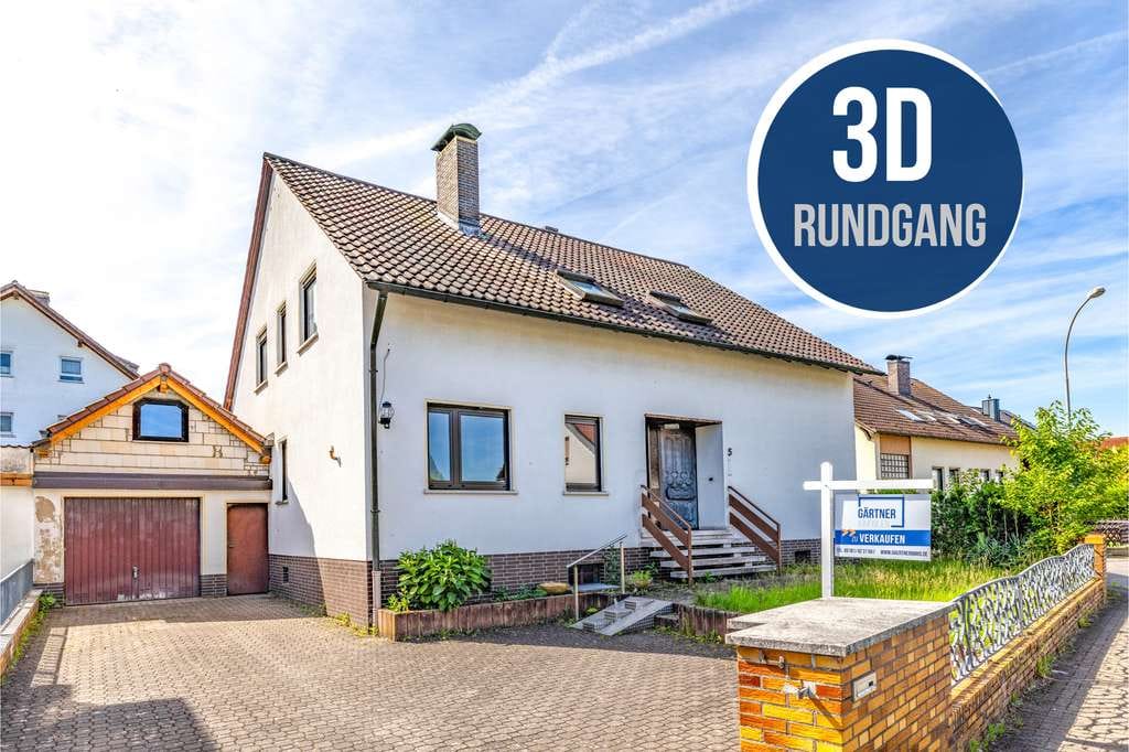Immobilie in Freigericht - Freigericht-Neuses: Modernisierungsbedürftiges Einfamilienhaus mit tollem Grundstück in ruhiger Lage - Bild 0