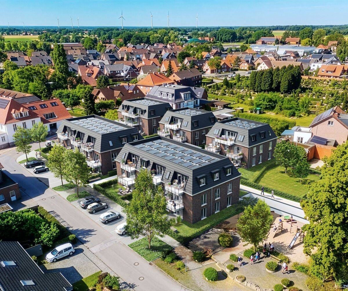 Immobilie in Glandorf - WOHNEN IM SEILERPARK! Erdgeschoss-Wohnung mit Sonnenterrasse & Garten (KfW 40 + QNG) - Bild 0