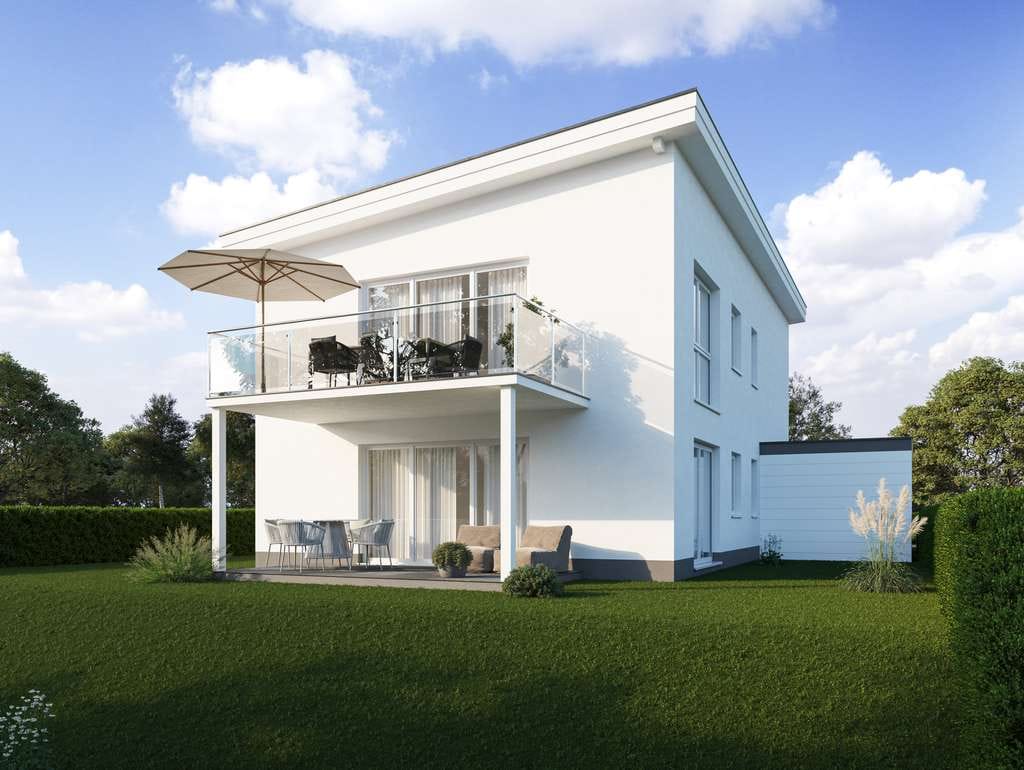 Immobilie in Allendorf (Lumda) - Nur 2 Wohneinheiten: Exklusive Neubau Loftwohnung in Feldrandlage - Bild 0