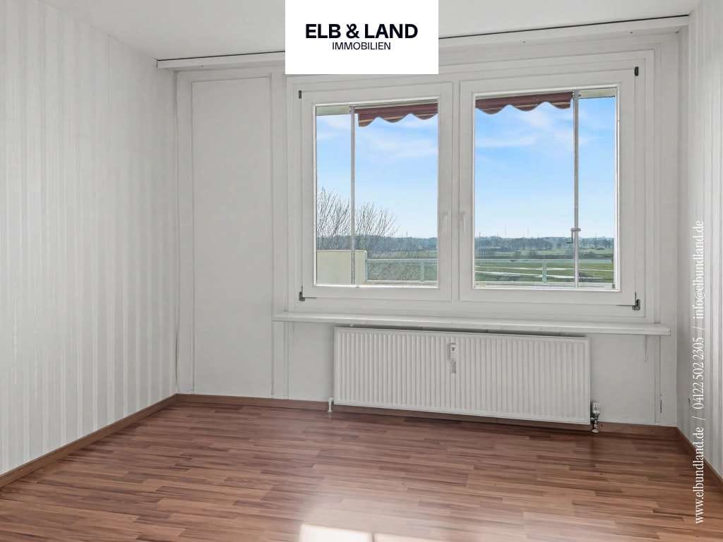 Immobilie in Uetersen - Weitblick über die Marsch: 3-Zimmer-Wohnung im 7. OG mit Aufzug - Bild 2