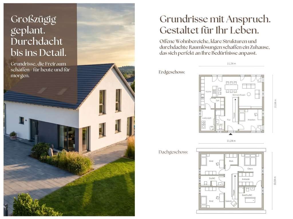 Immobilie in Ascheffel - Wohnen mit Weitblick - anspruchsvolle Architektur in Ascheffel - Bild 2
