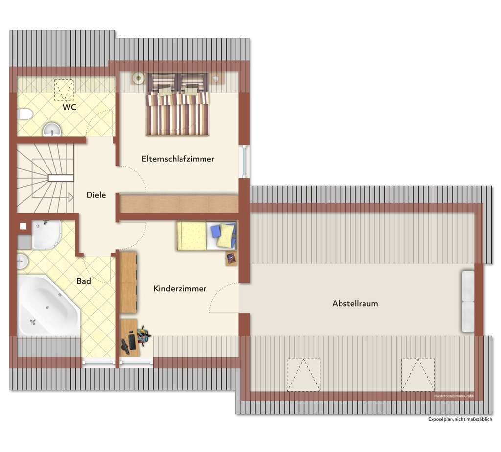 Immobilie in Burghaslach - Vermietetes Wohnhaus in Burghaslach...Attraktive Kapitalanlage mit Erweiterungsmöglichkeiten - Bild 3