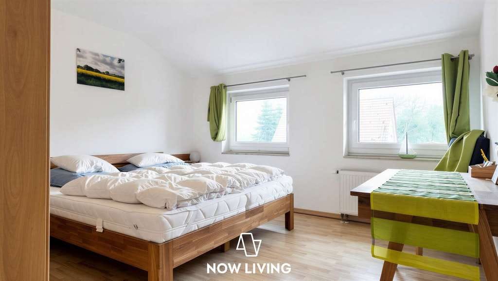 Immobilie in Neukirchen - Ruhig wohnen nahe der Ostsee – Möbelierte & Helle 3-Zimmer-Wohnung mit Balkon - Bild 2