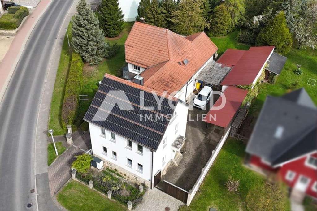 Immobilie in Vogtei - Mehrfamilienhaus mit großem Grundstück und Gewerbeeinheit in Niederdorla! - Bild 1