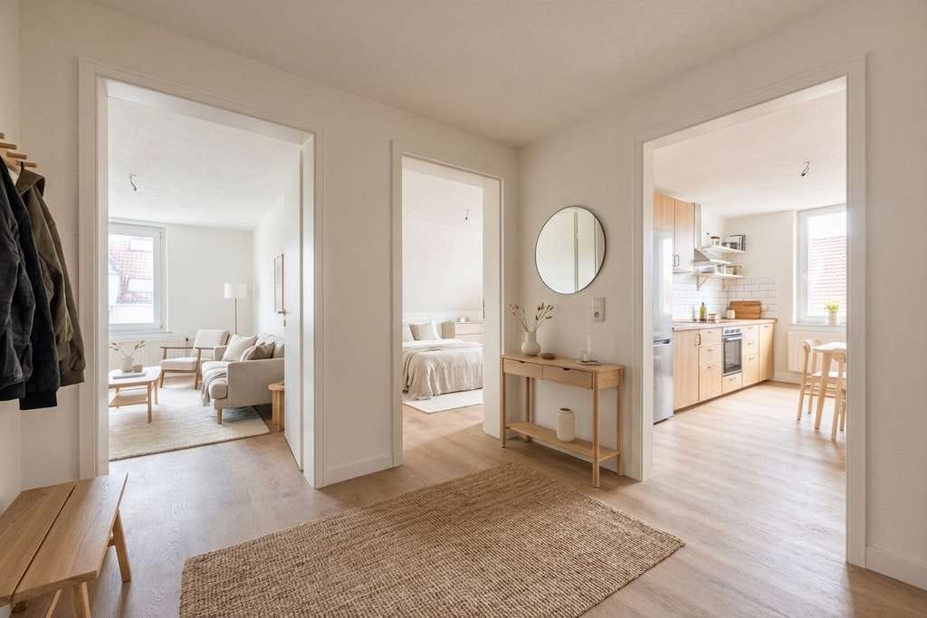 Immobilie in Gersthofen - Saniert & sofort bezugsfähig: 3-Zimmer Wohnung im Stadtzentrum - Bild 3