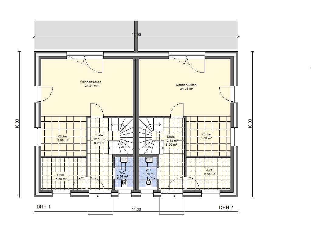 Immobilie in Beckdorf - Neubau von 4 Doppelhaushälften - Schöner Wohnen in Beckdorf - Bild 4