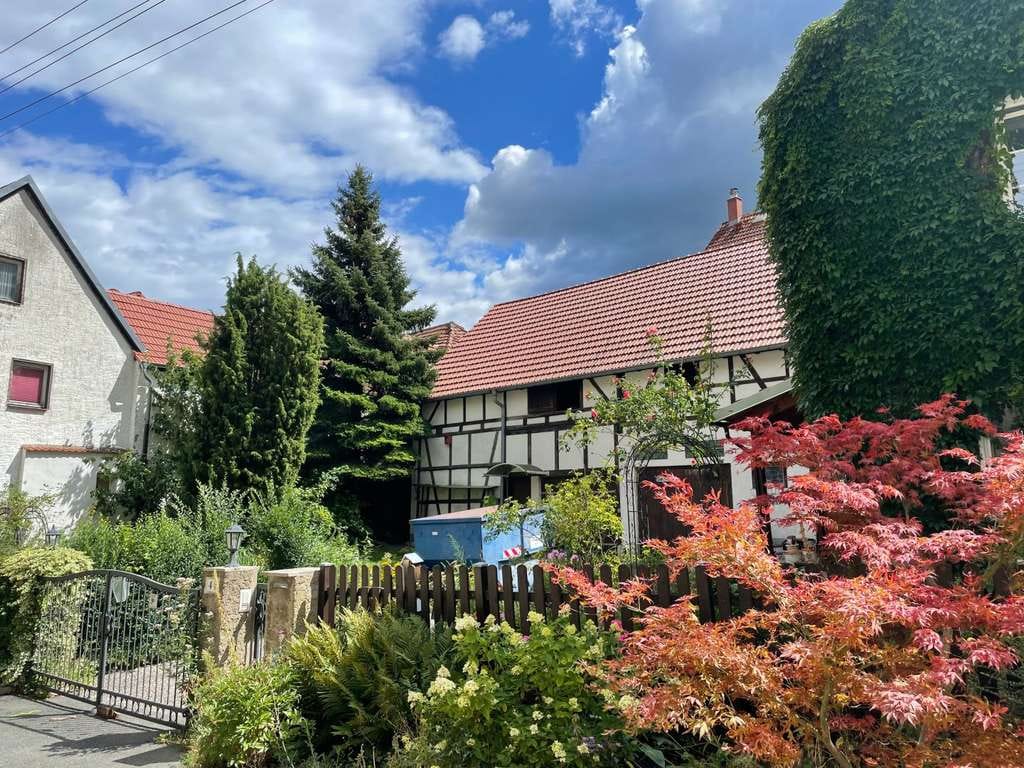 Immobilie in Altenberga - Charmantes Bauernhaus mit solidem Nebengelass in Altenberga - Bild 1