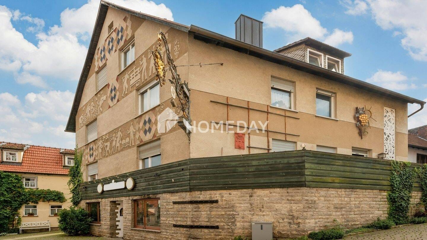 Immobilie in Erlabrunn - Attraktive 3-Zimmer-Erdgeschosswohnung mit großer Terrasse in gepflegtem Mehrfamilienhaus - Bild 2