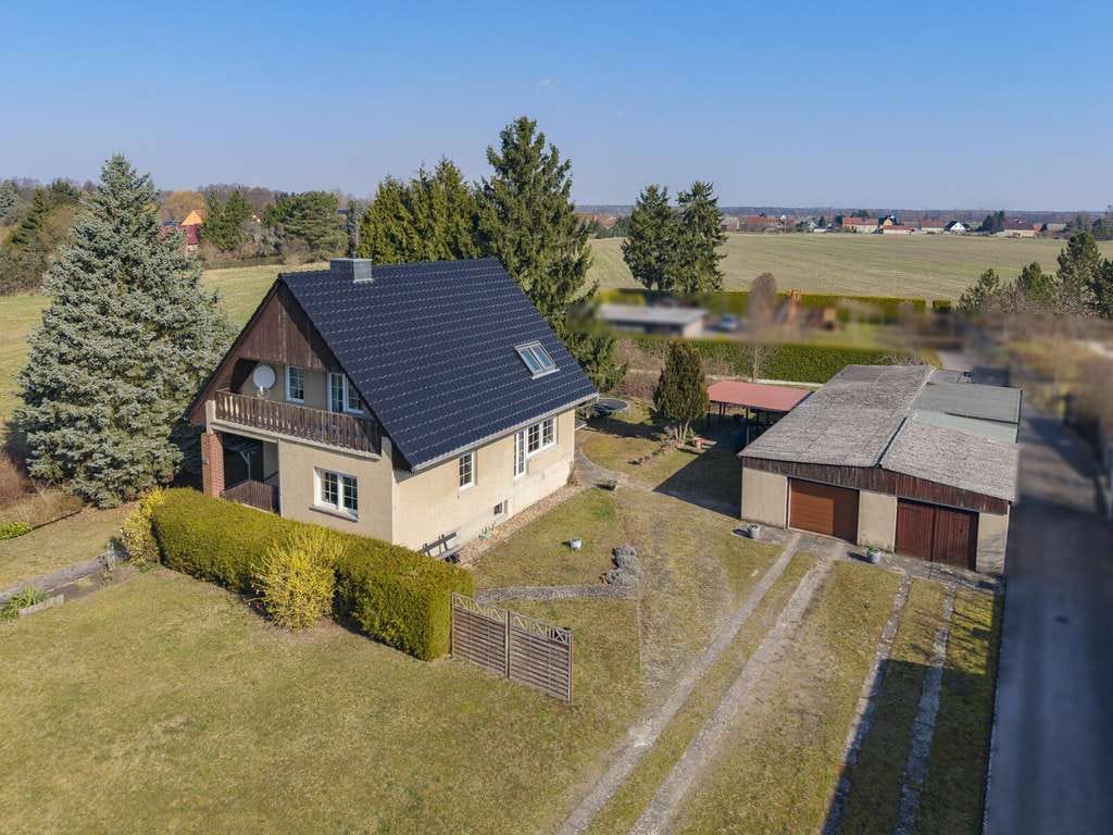 Immobilie in Nuthe-Urstromtal - Saniertes EFH in ruhiger Lage | 128 m² Wfl. | 1.536 m² Grdst. | 55 m² Nfl. | 4 Z. | großer Garten - Bild 0