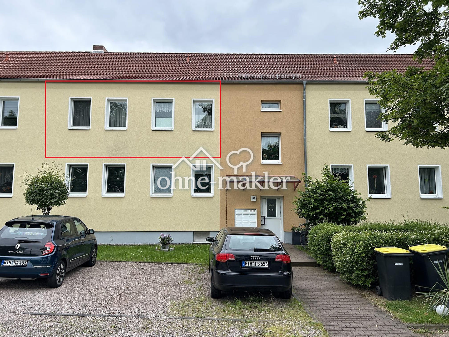 Immobilie in Ohrdruf - Attraktive 2-Zimmer-Wohnung in begehrter Gartenstadt von Ohrdruf - Bild 1