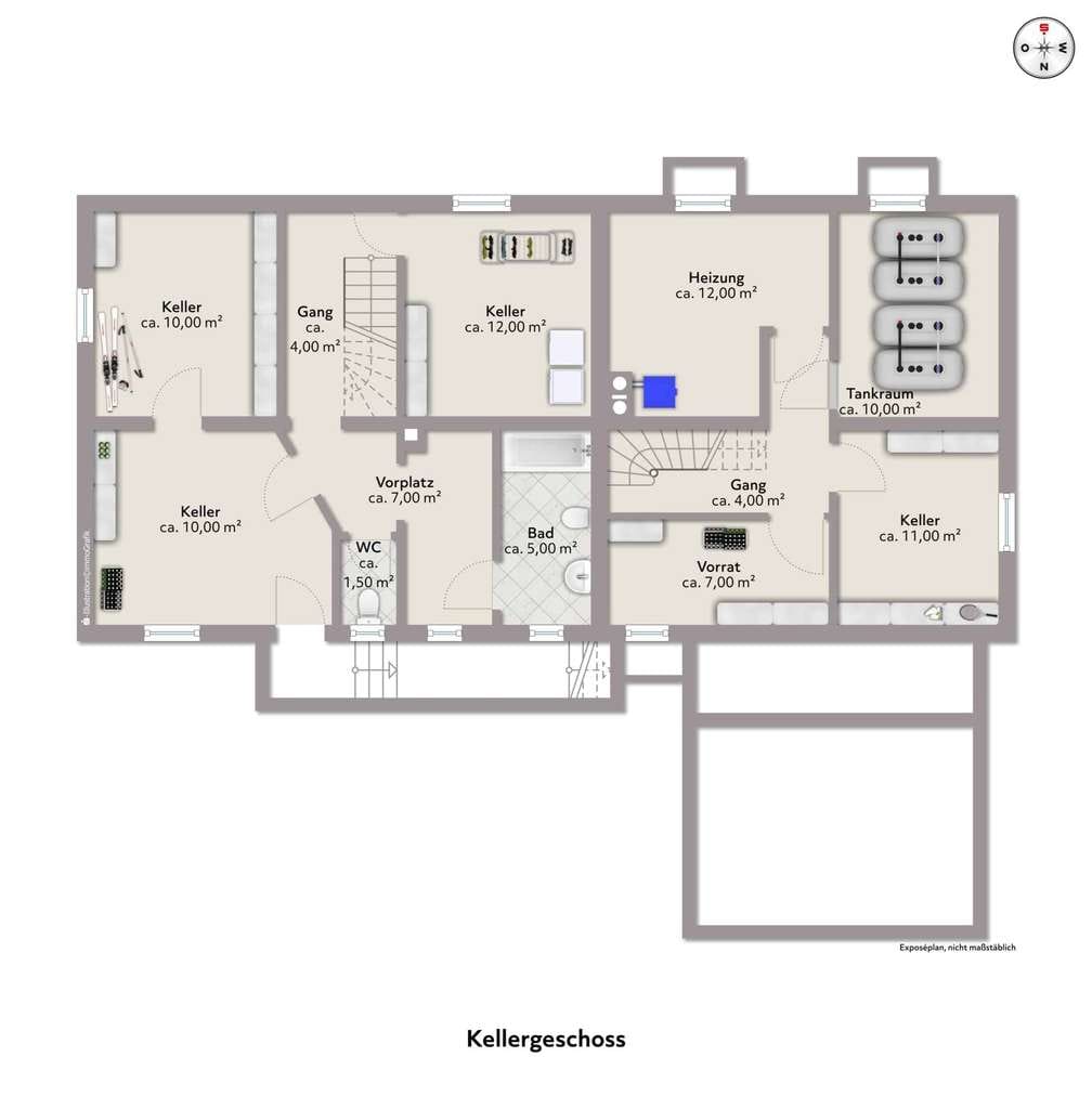 Immobilie in Rott - Komplettes Doppelhaus - Bild 4