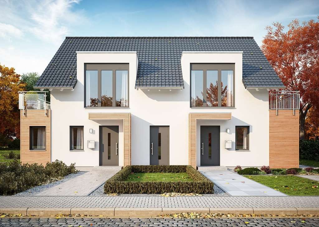 Immobilie in Schönwalde-Glien - *Partner für eine Doppelhaushälfte gesucht in Schönwalde Siedlung* Grundstück inklusive- 0172/689000 - Bild 1