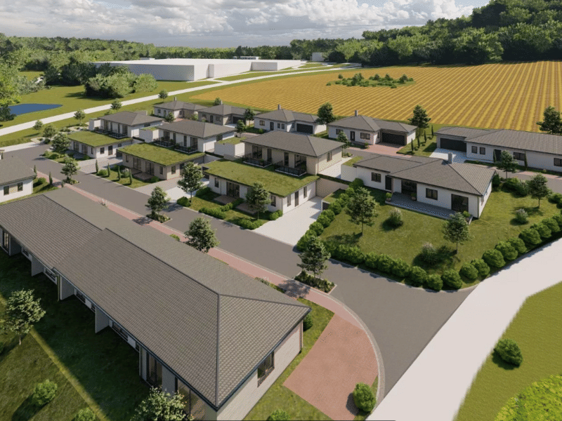 Immobilie in Geiselbach - KfW 55 - Barrierefreie Neubau Service Bungalows - Geiselbach  - Bild 0