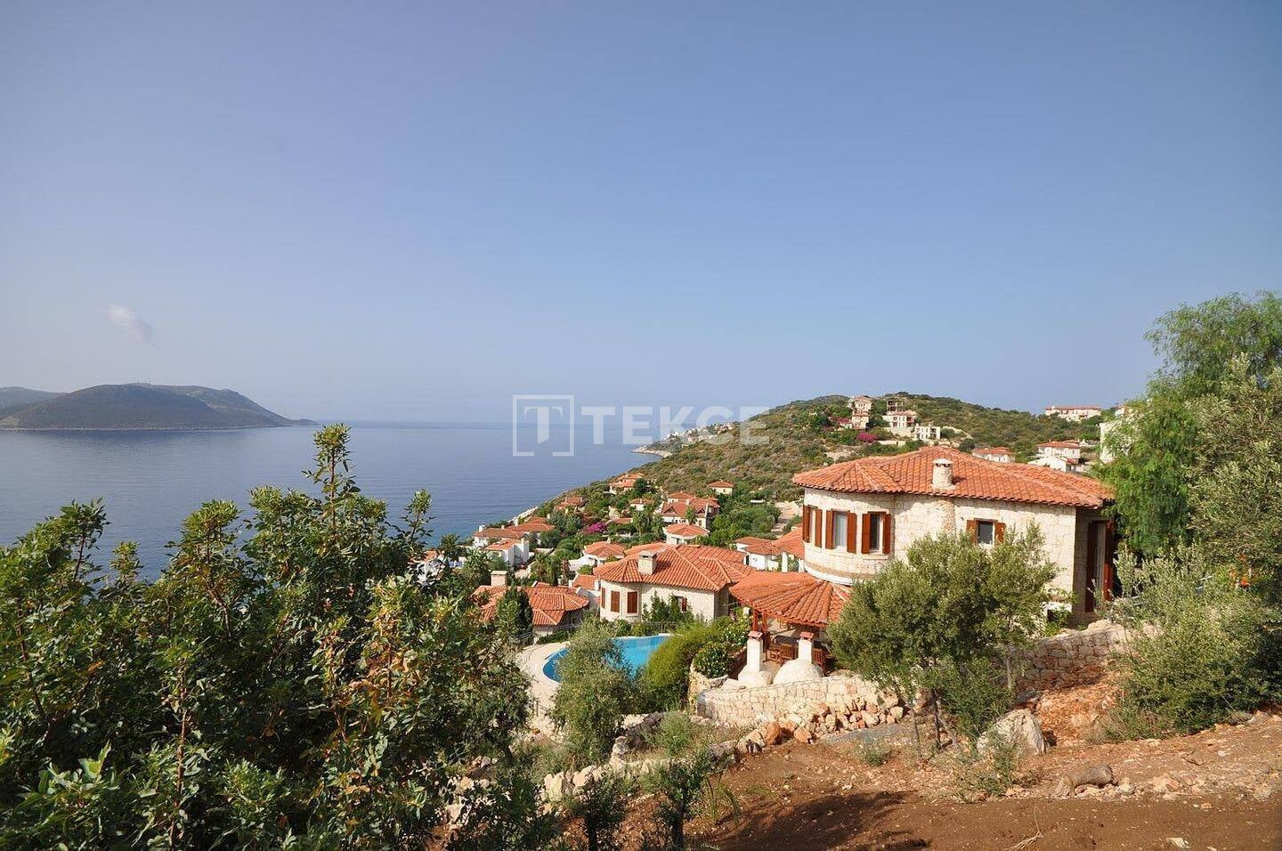 Immobilie in Paitzdorf - Stein-Villa mit atemberaubendem Meerblick in Kalkan, Kas, Antalya - Bild 2