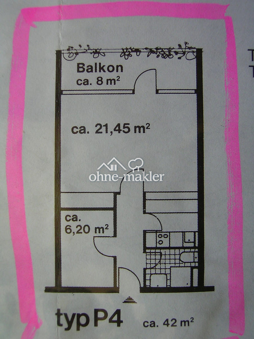 Immobilie in Sierksdorf - 1,5 Zimmer Eigentumswohnung am Hansa Park, Meerblick, von Privat - Bild 4