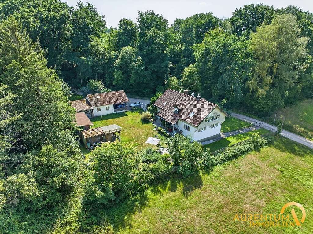 Immobilie in Au in der Hallertau - Freistehendes Wohnhaus mit ca. 168 m² Wohnfläche, großem Garten und moderner Wärmepumpe - Bild 0
