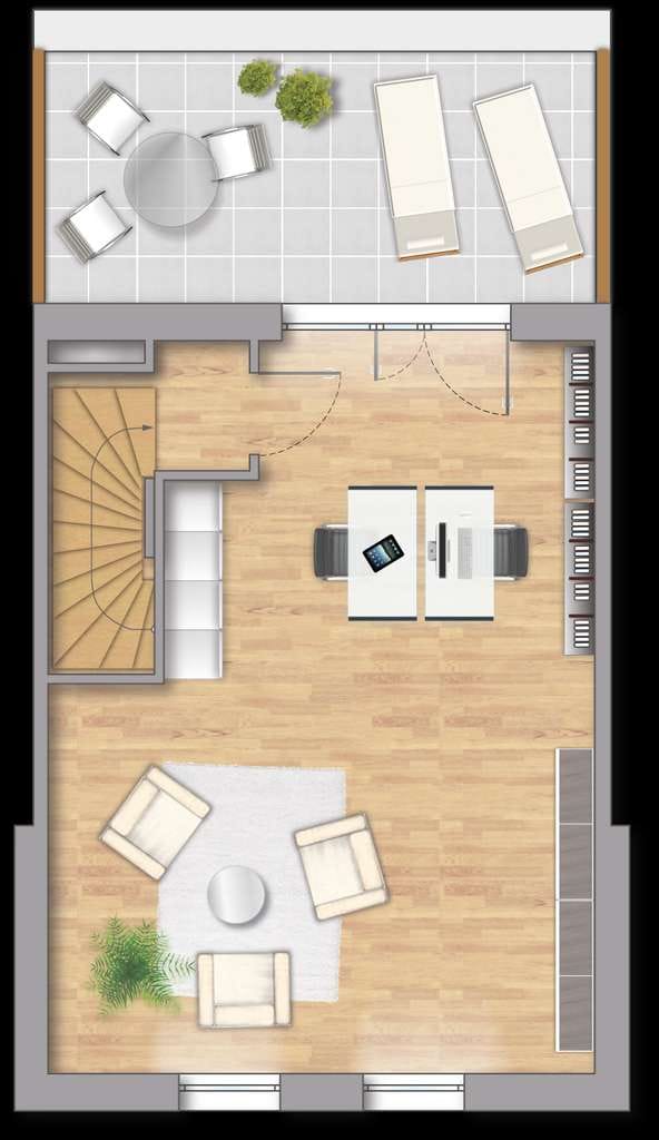 Immobilie in Messel - NUR NOCH 2 RMH!! Modernes Reihenhaus mit Dachterrasse und Garten für die ganze Familie! - Bild 2