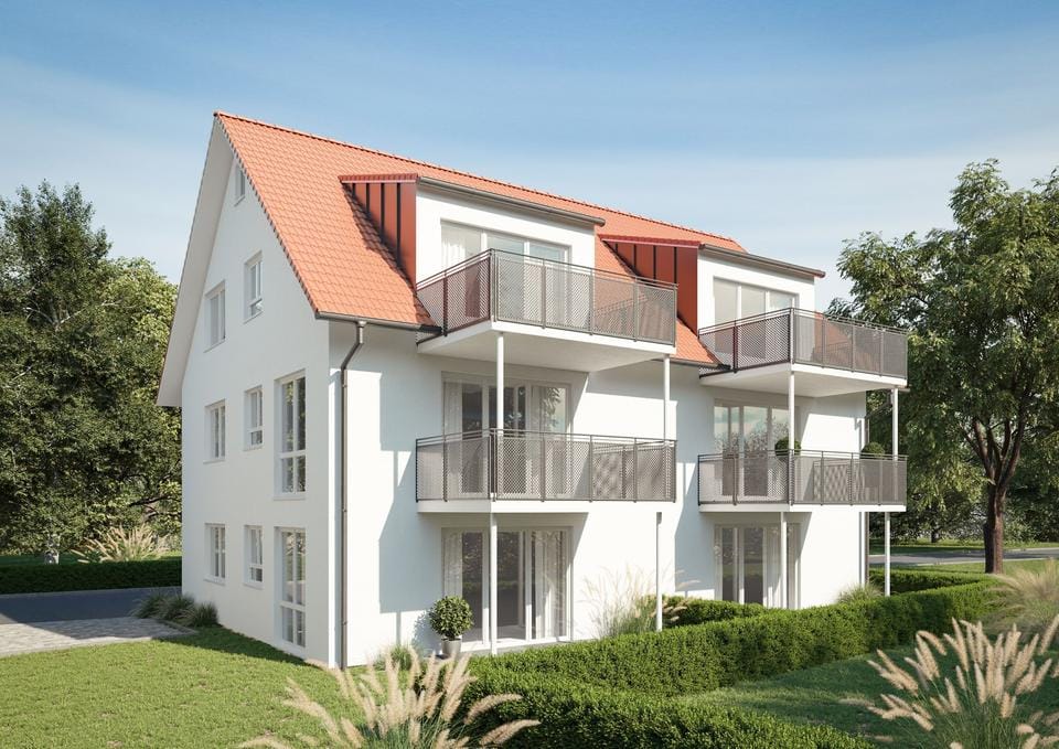 Immobilie in Langenbrettach - Luxuriöse 5 Zi-DG-Wohnung (Neubau) mit ausgeb. Dachspitzraum! - Bild 0
