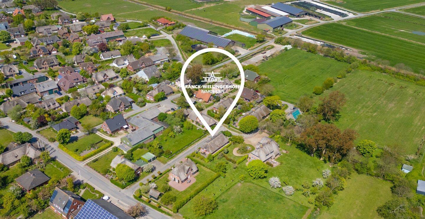 Immobilie in Oldsum - Friesisch wohnen unter Reet - Bild 2