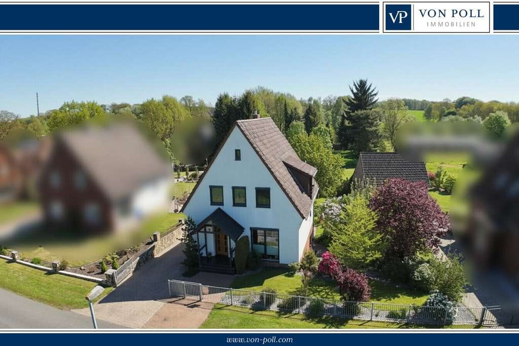 Immobilie in Dünsen - Idyllisches Einfamilienhaus in direkter Feldrandlage - Bild 0